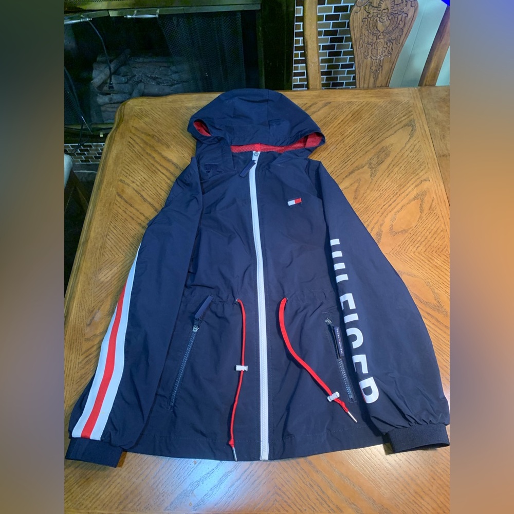 Tommy Hilfiger Jacket Blue Girls Size Medium